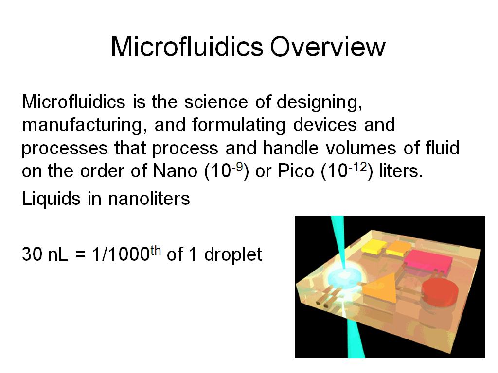 Microfluidics Overview