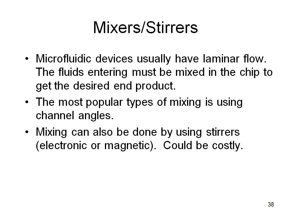 Mixers/Stirrers