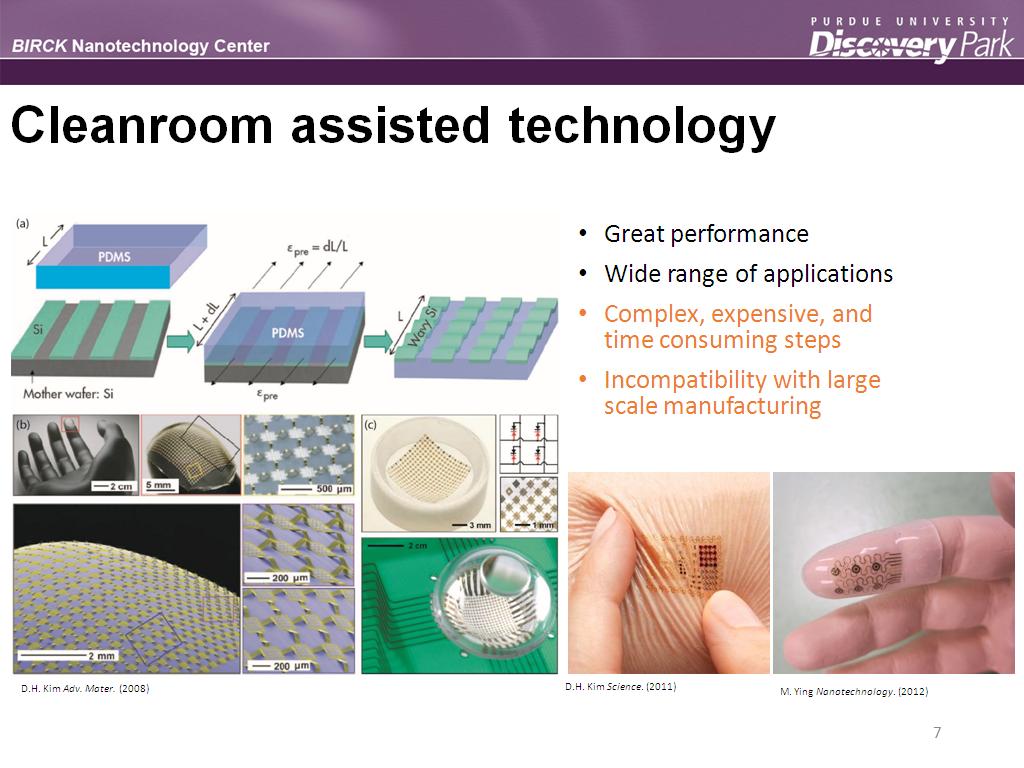 Cleanroom assisted technology