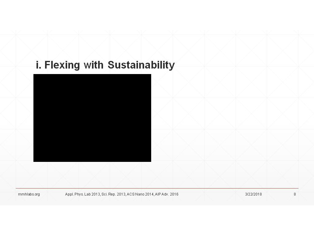 i. Flexing with Sustainability