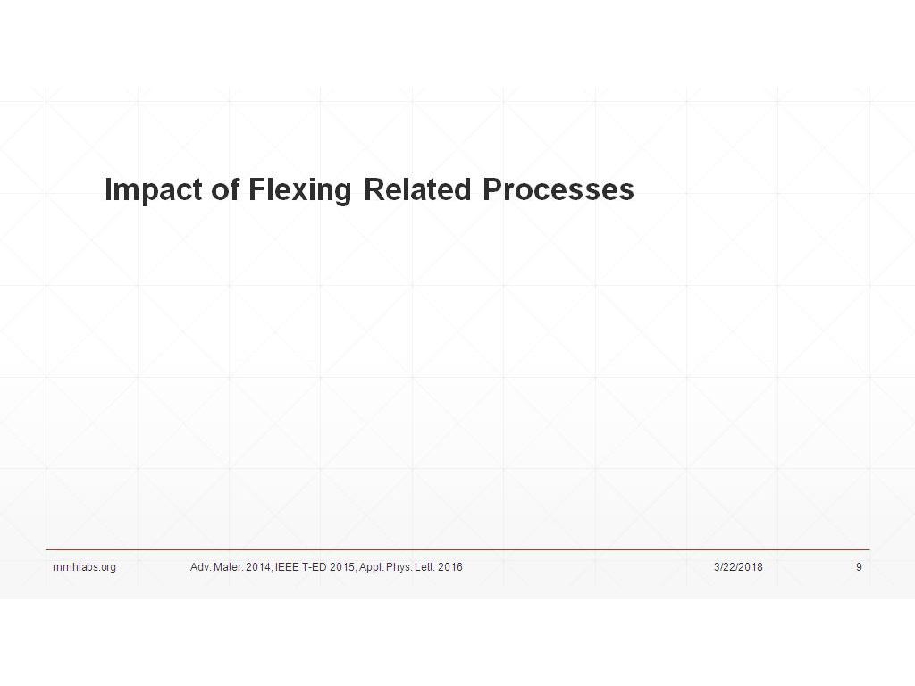 Impact of Flexing Related Processes