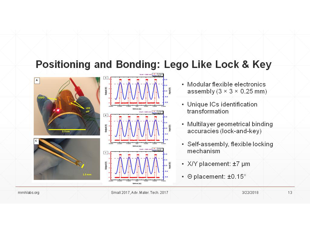 Positioning and Bonding: Lego Like Lock & Key