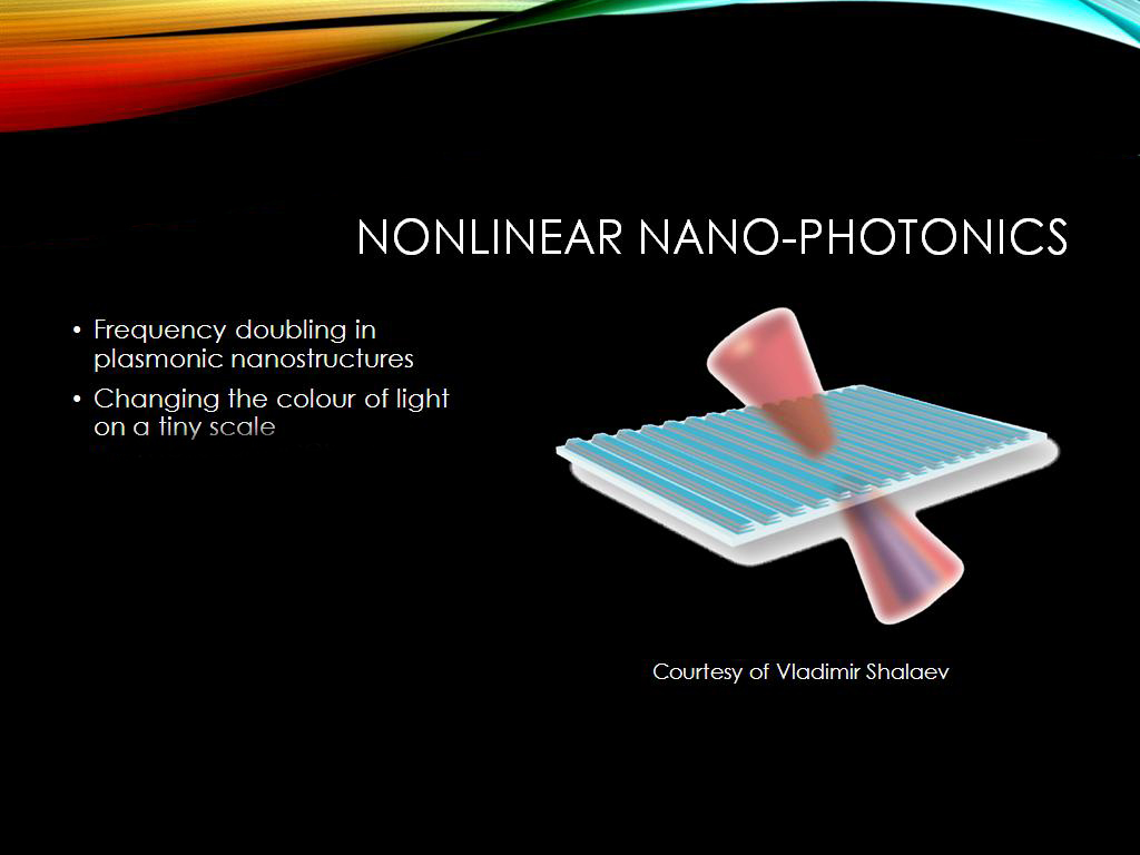 Nonlinear nano-photonics