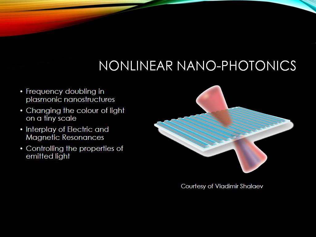 Nonlinear nano-photonics