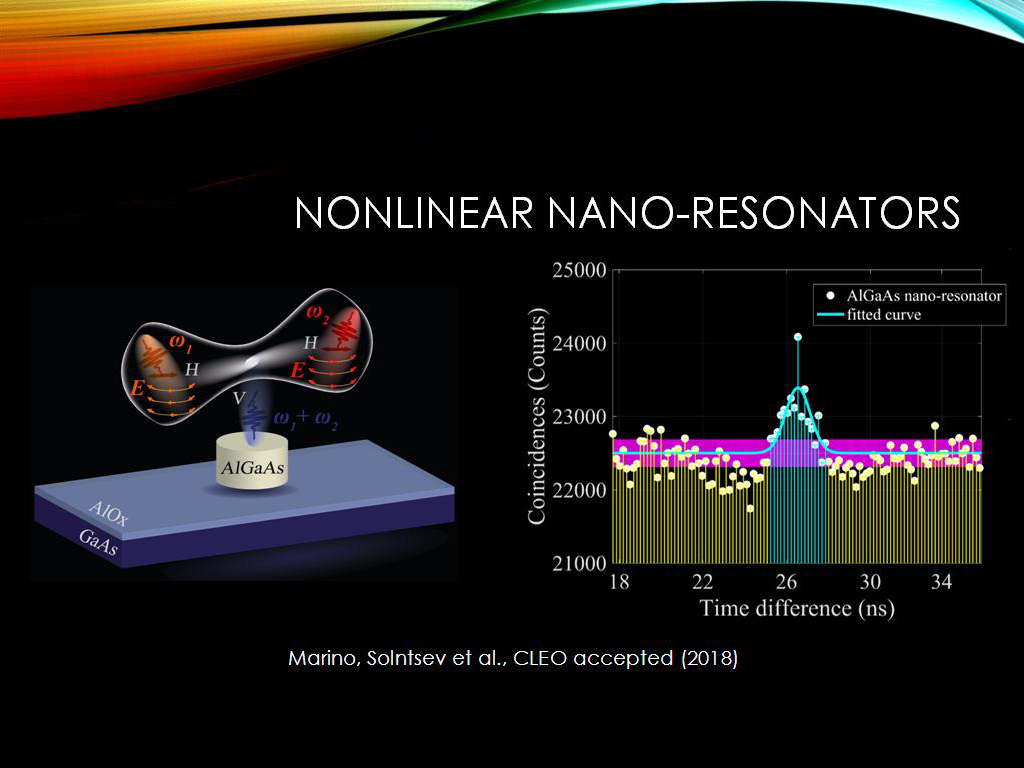 Nonlinear nano-resonators