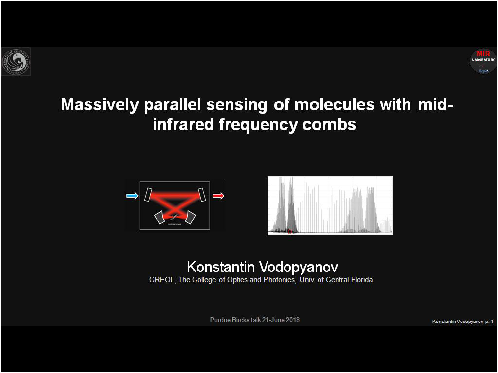 Massively parallel sensing of molecules with mid-infrared frequency combs