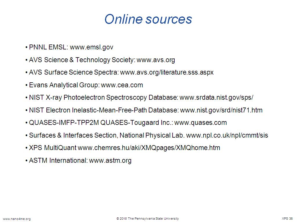 Online sources