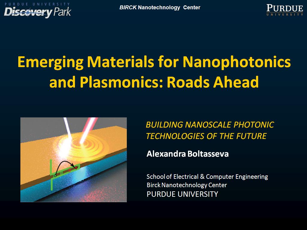 Emerging Materials for Nanophotonics and Plasmonics: Roads Ahead