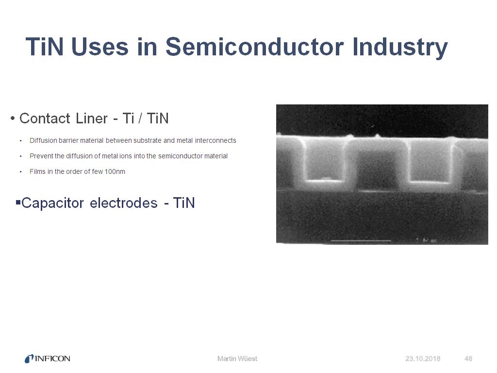 TiN Uses in Semiconductor Industry