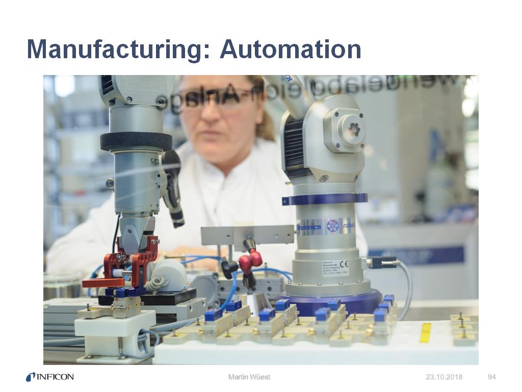 Manufacturing: Automation