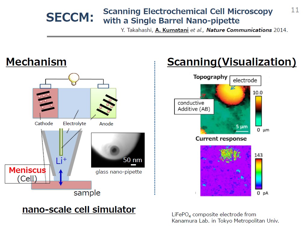 SECCM - Scanning (Visualization)