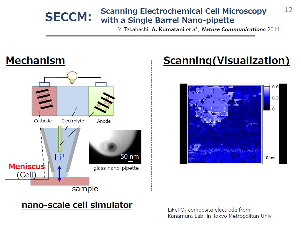 SECCM - Scanning (Visualization)