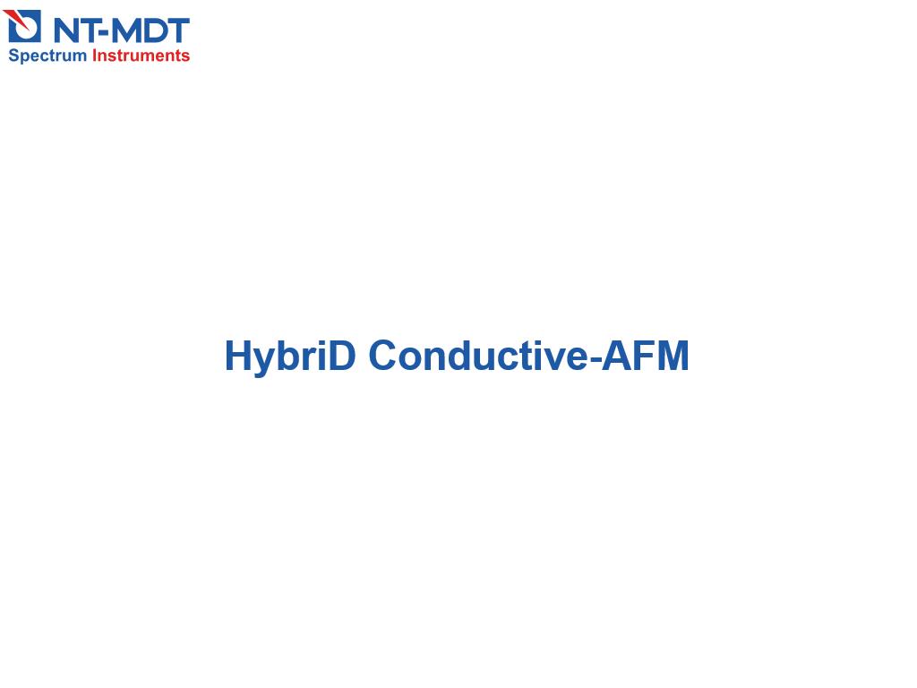 HybriD Conductive-AFM