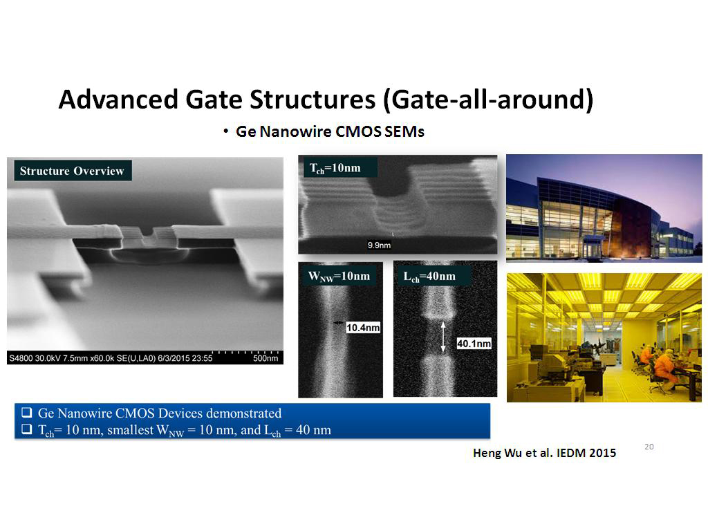 Advanced Gate Structures (Gate-all-around)