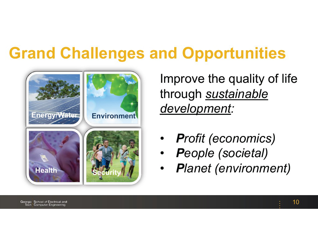 Grand Challenges and Opportunities