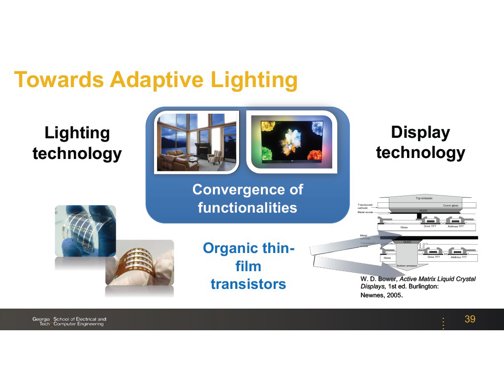 Towards Adaptive Lighting