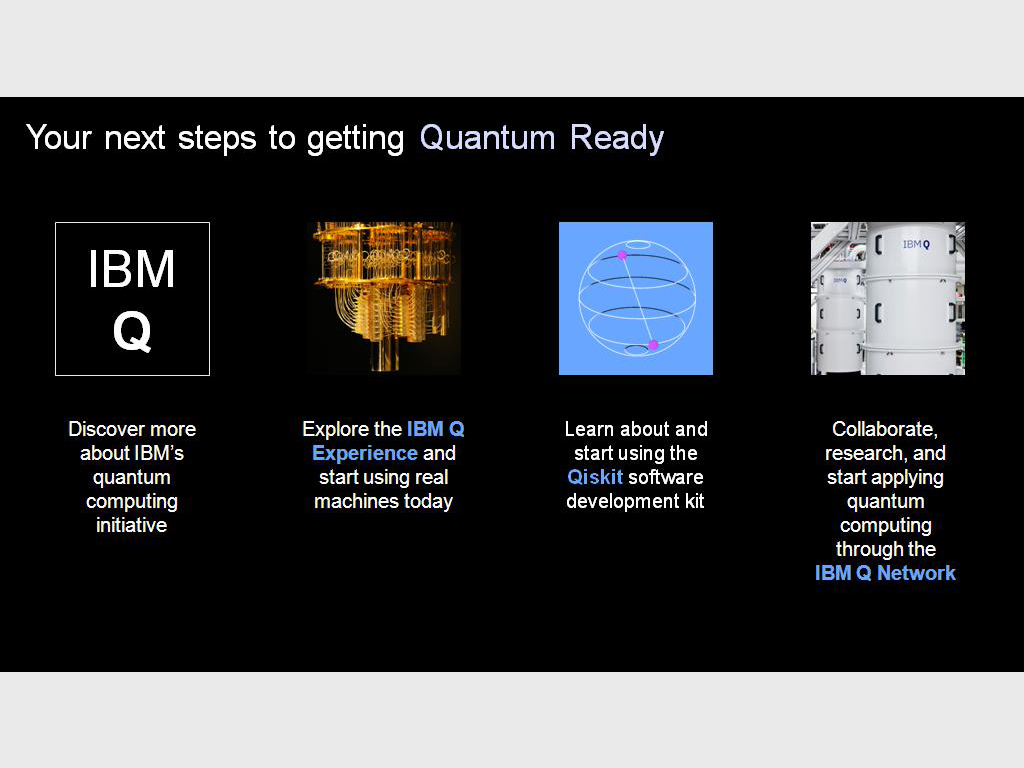 Your next steps to getting Quantum Ready