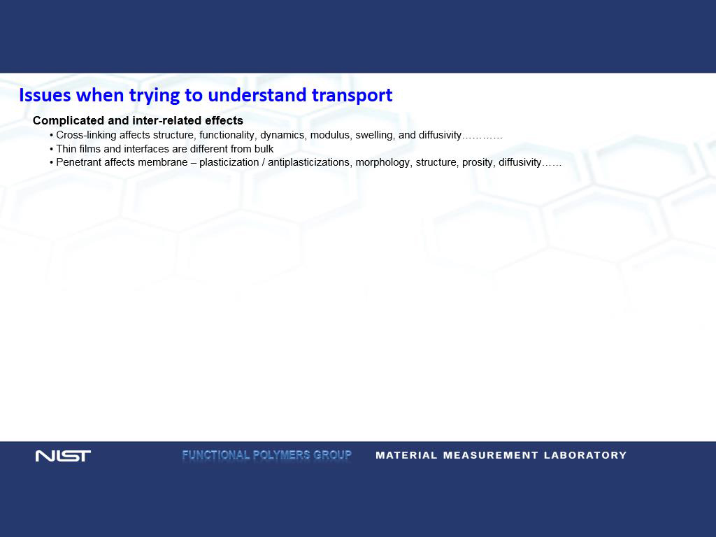 Issues when trying to understand transport