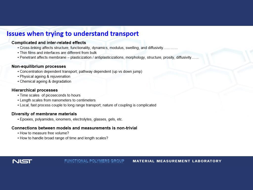 Issues when trying to understand transport