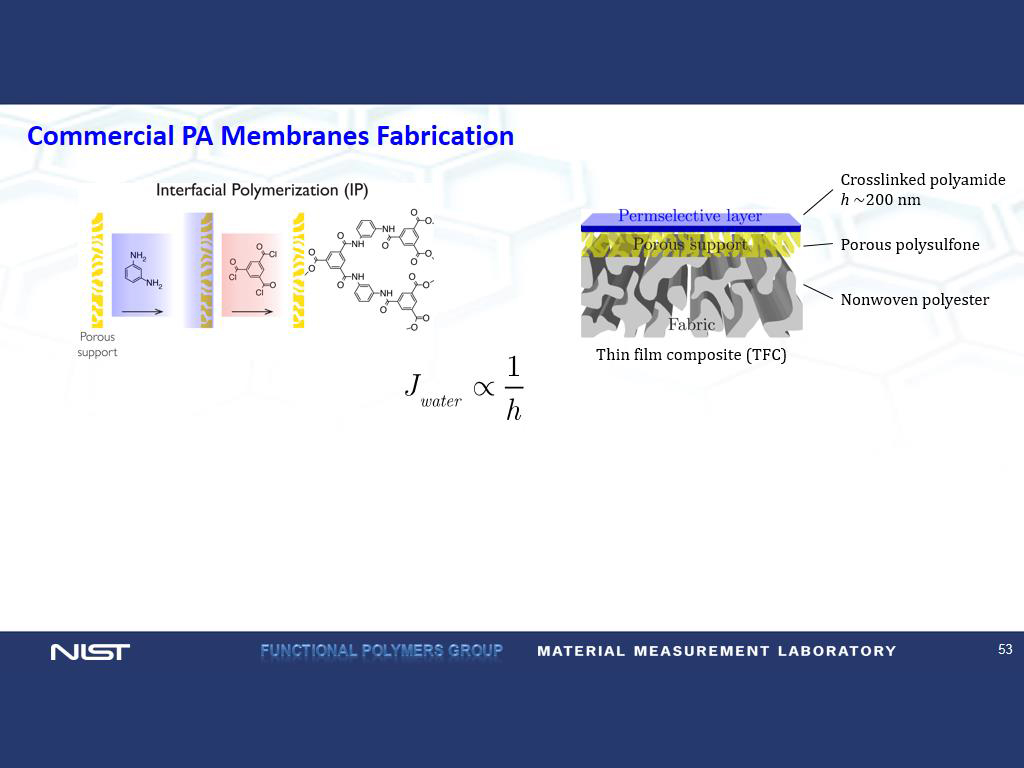 Commercial PA Membranes Fabrication