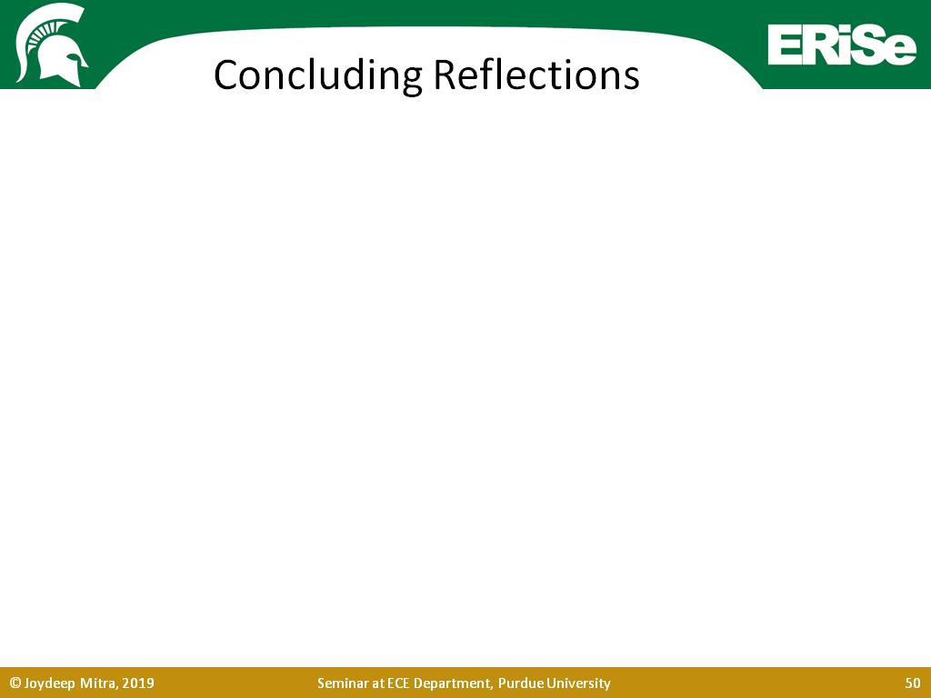 Concluding Reflections