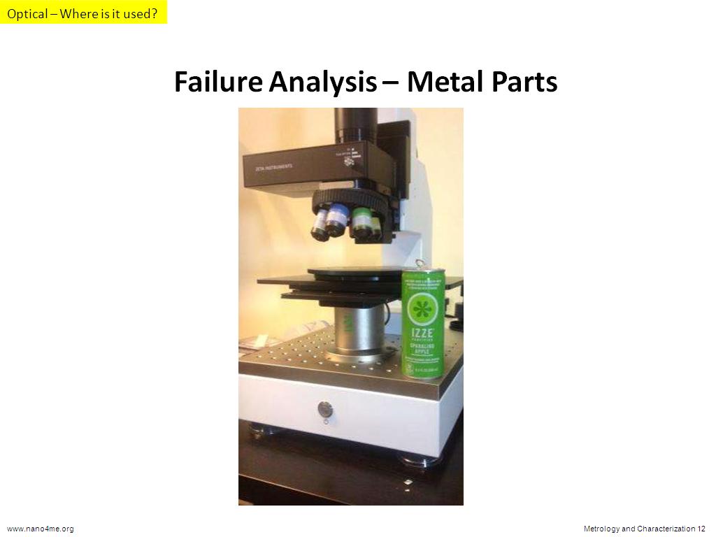 Failure Analysis – Metal Parts