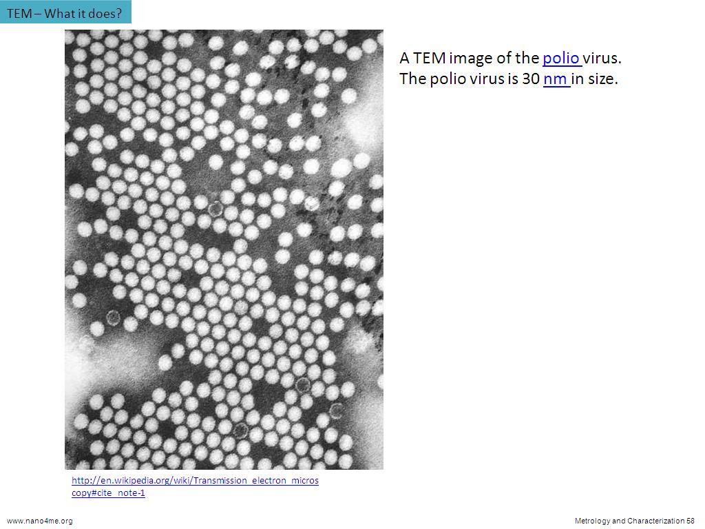 TEM – What it does?