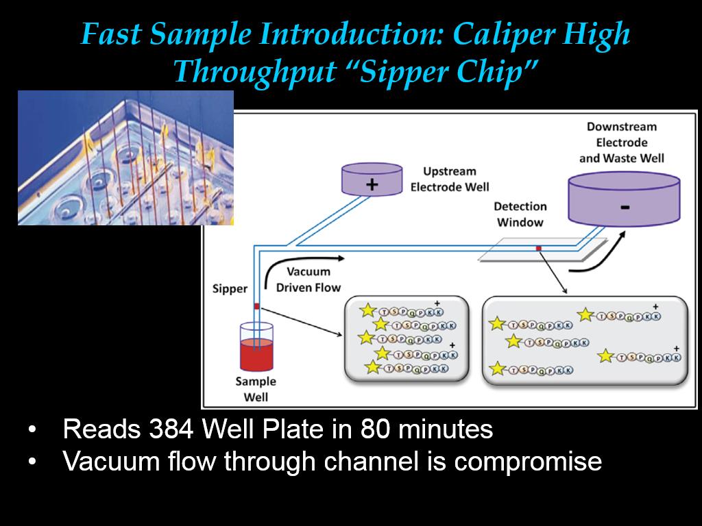Fast Sample Introduction: Caliper High Throughput 