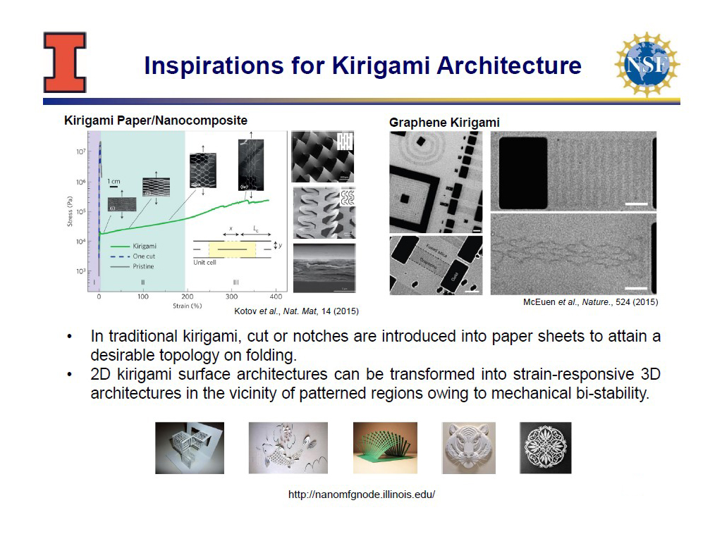 Inspirations for Kirigami Architecture