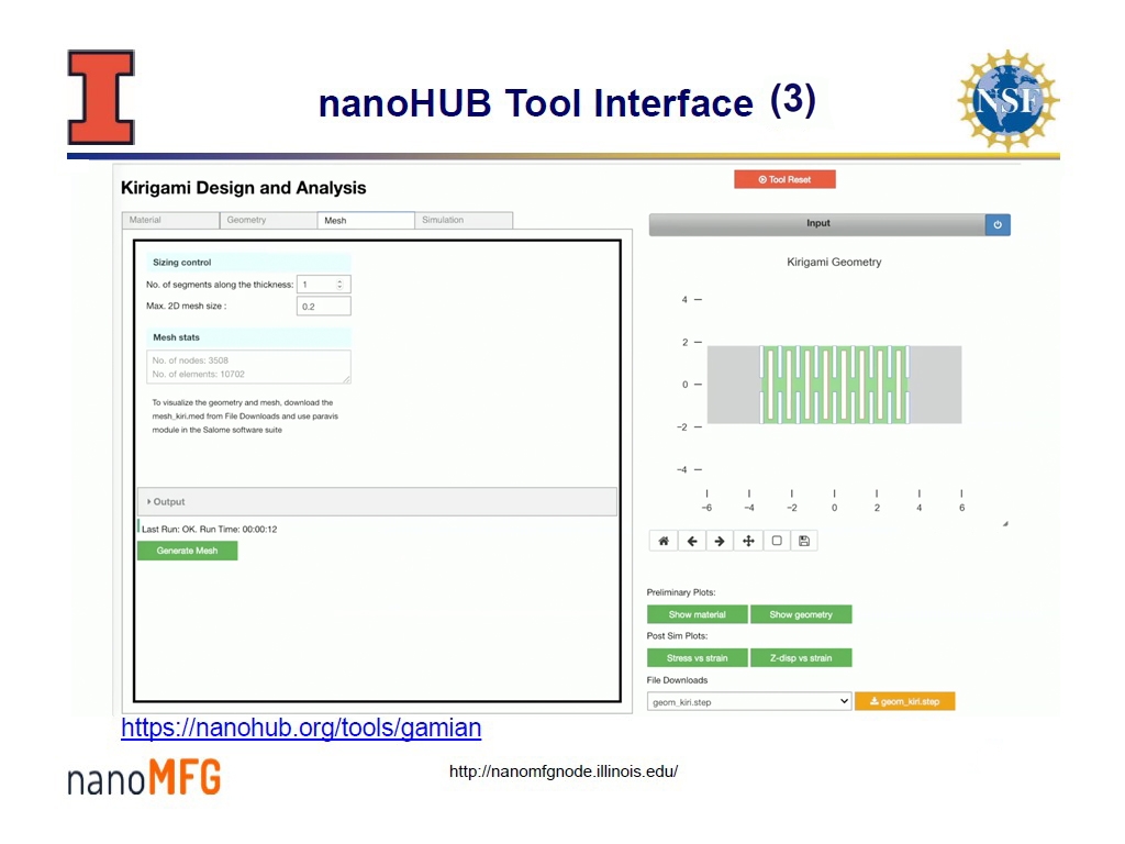 nanoHUB Tool Interface (3)