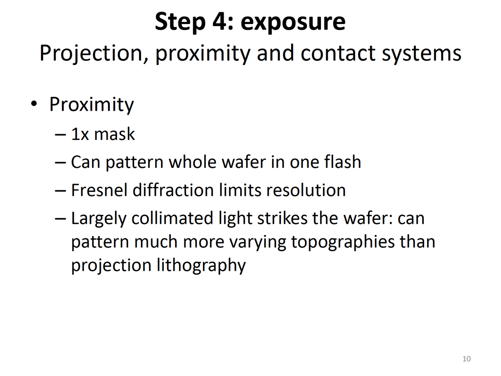 Step 4: exposure