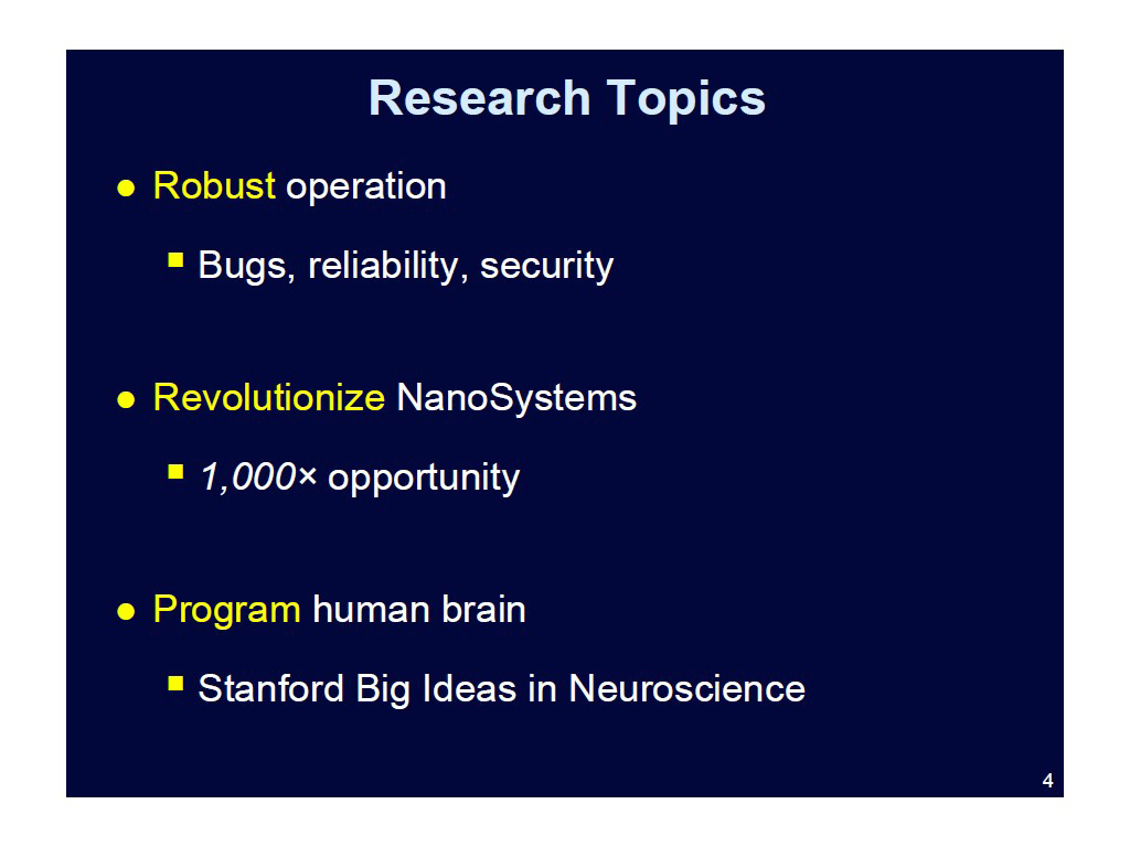 Research Topics