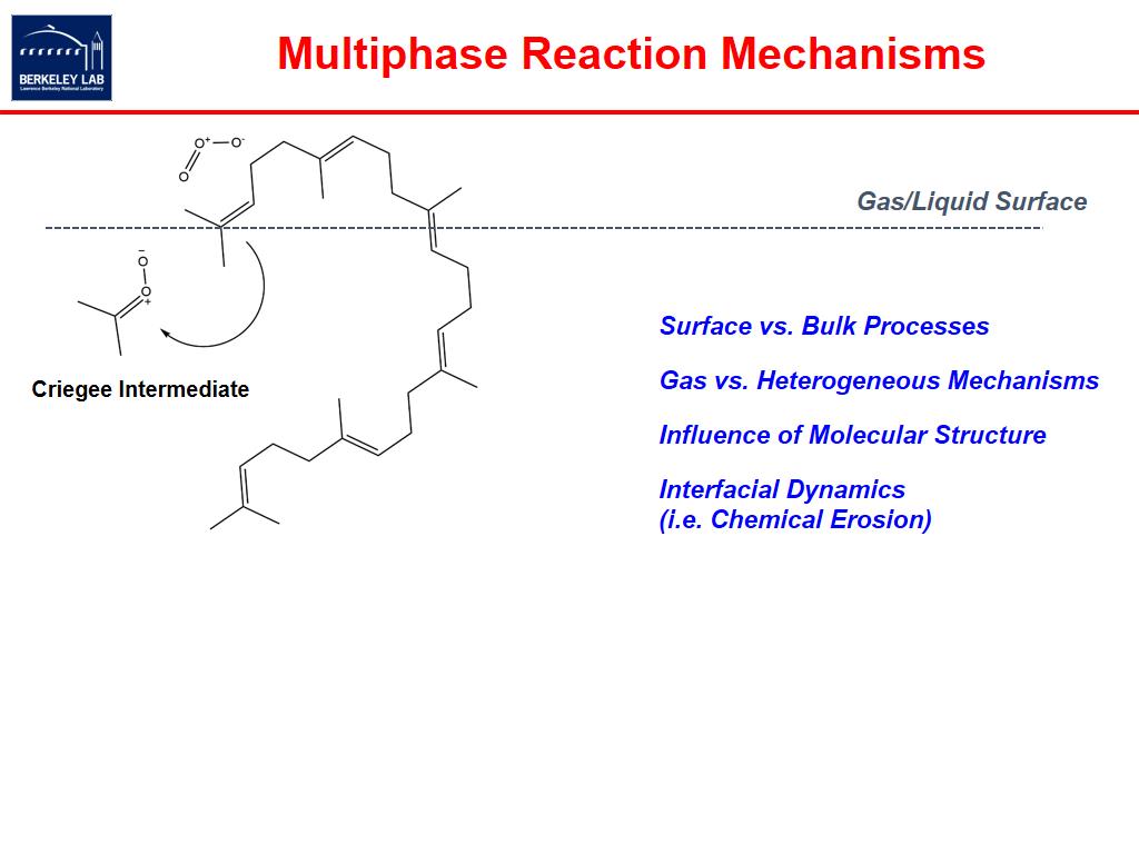 Multiphase Reaction Mechanisms