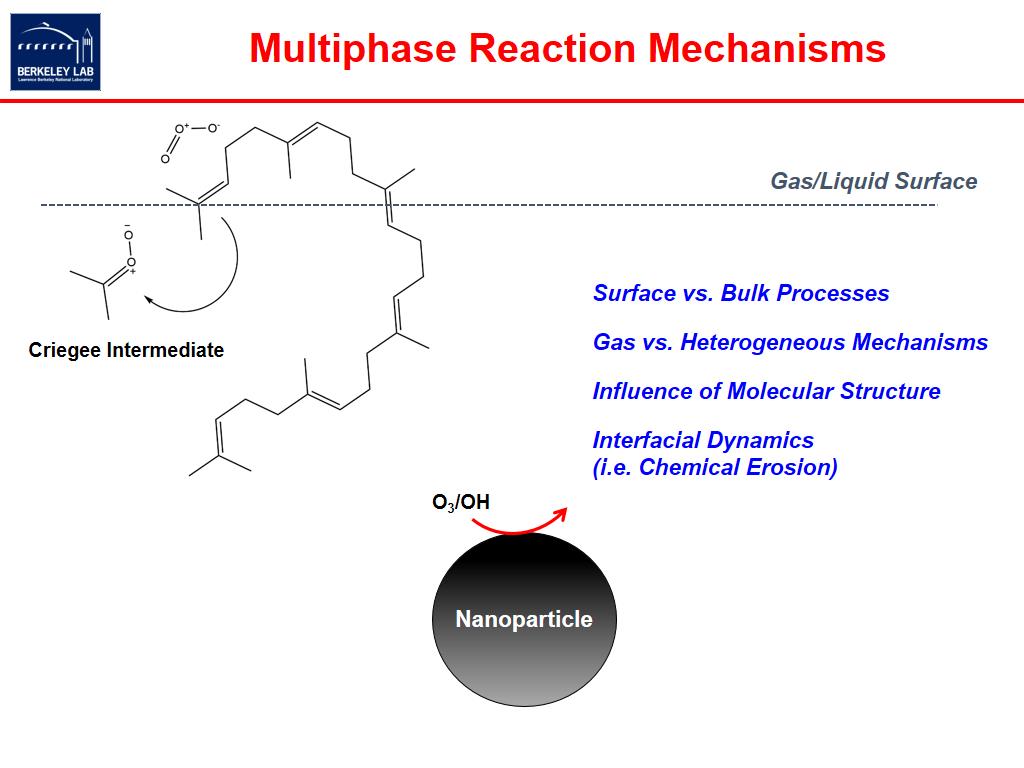 Multiphase Reaction Mechanisms