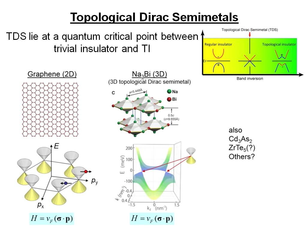 Topological Dirac Semimetals