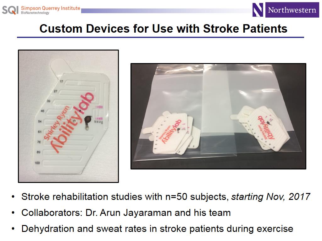 Custom Devices for Use with Stroke Patients