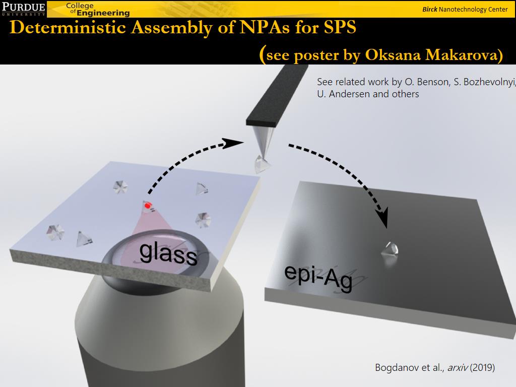 Deterministic Assembly of NPAs for SPS