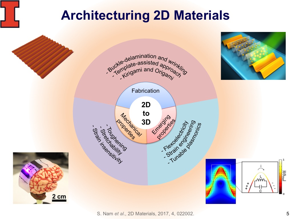 Architecturing 2D Materials