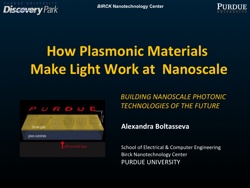 How Plasmonic Materials Make Light Work at Nanoscale