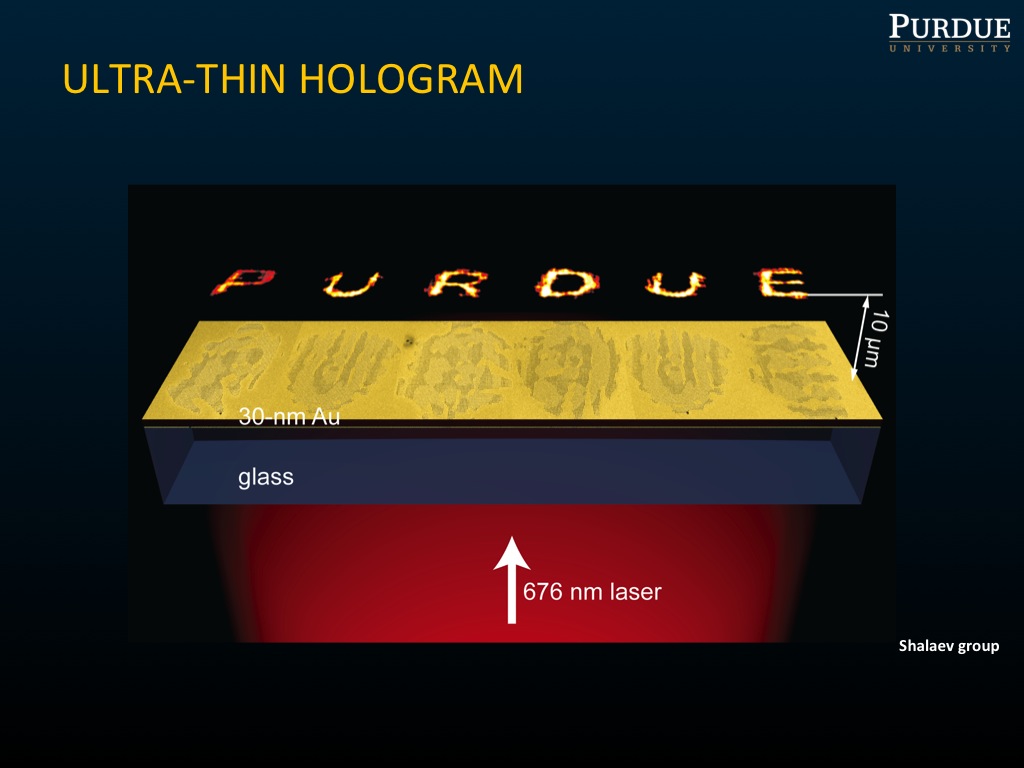ULTRA-THIN HOLOGRAM