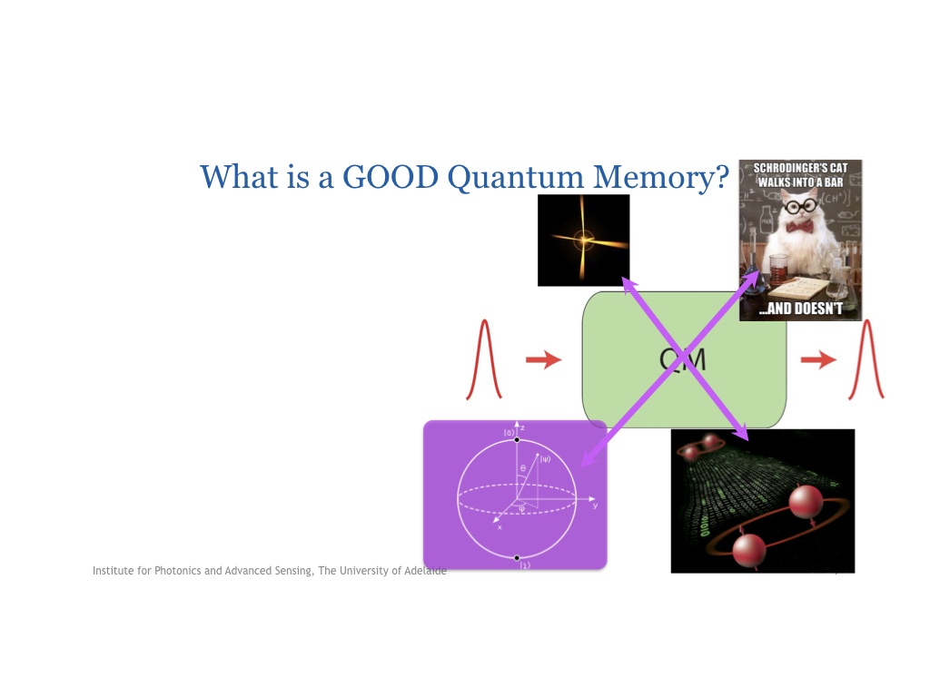 What is a GOOD Quantum Memory?
