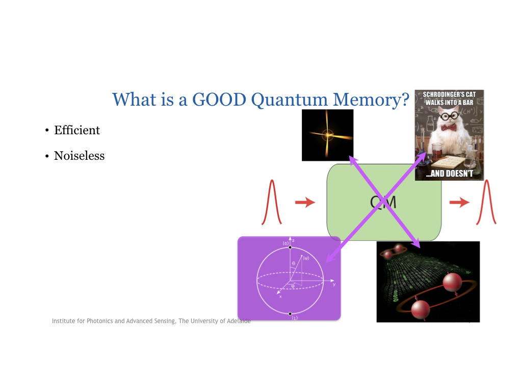 What is a GOOD Quantum Memory?