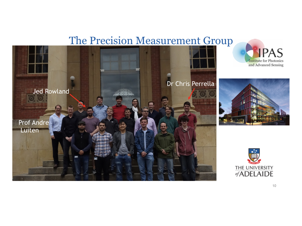The Precision Measurement Group