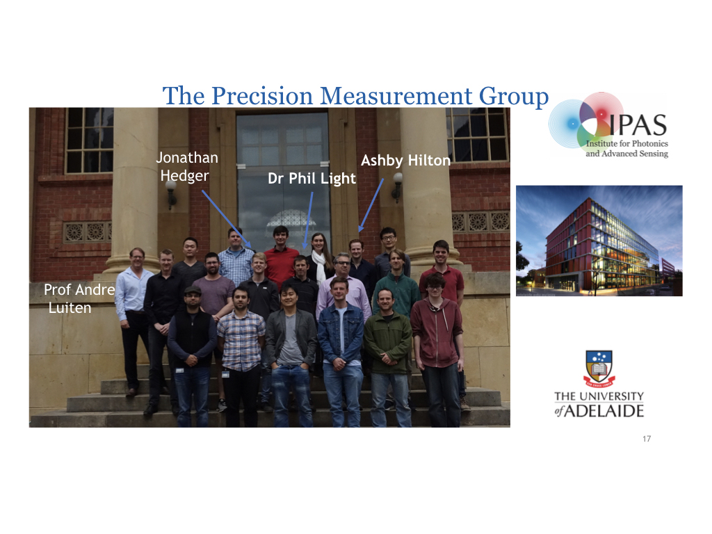The Precision Measurement Group
