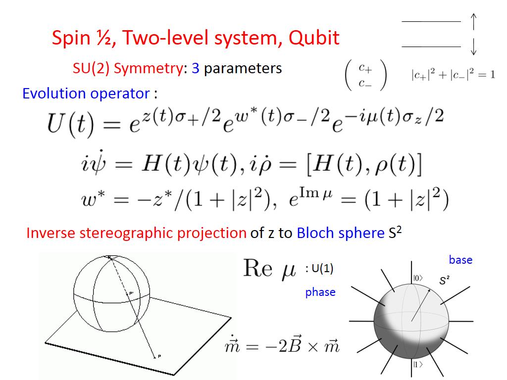 Spin ½, Two-level system, Qubit