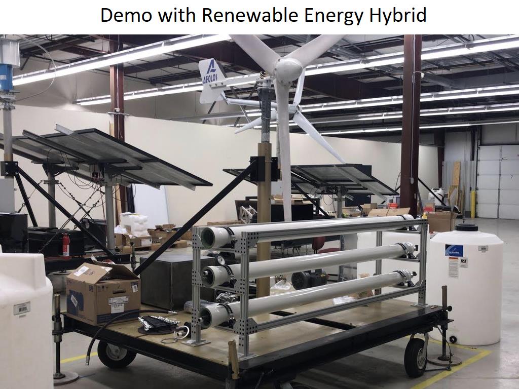 Demo with Renewable Energy Hybrid