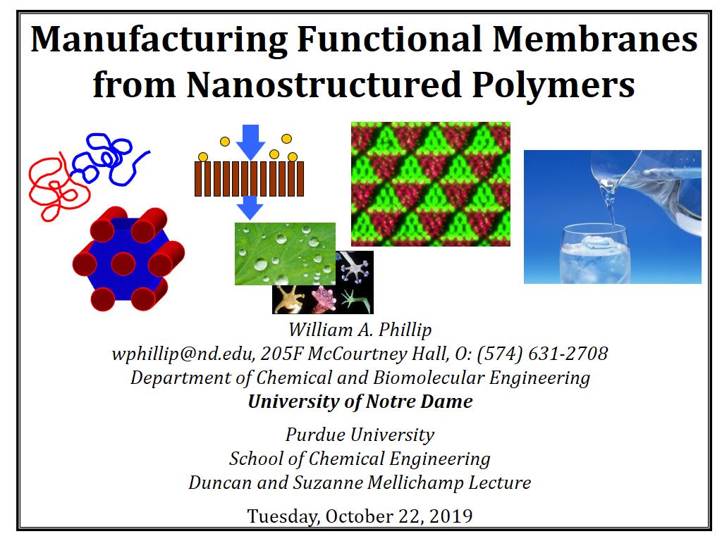 Manufacturing Functional Membranes from Nanostructured Polymers