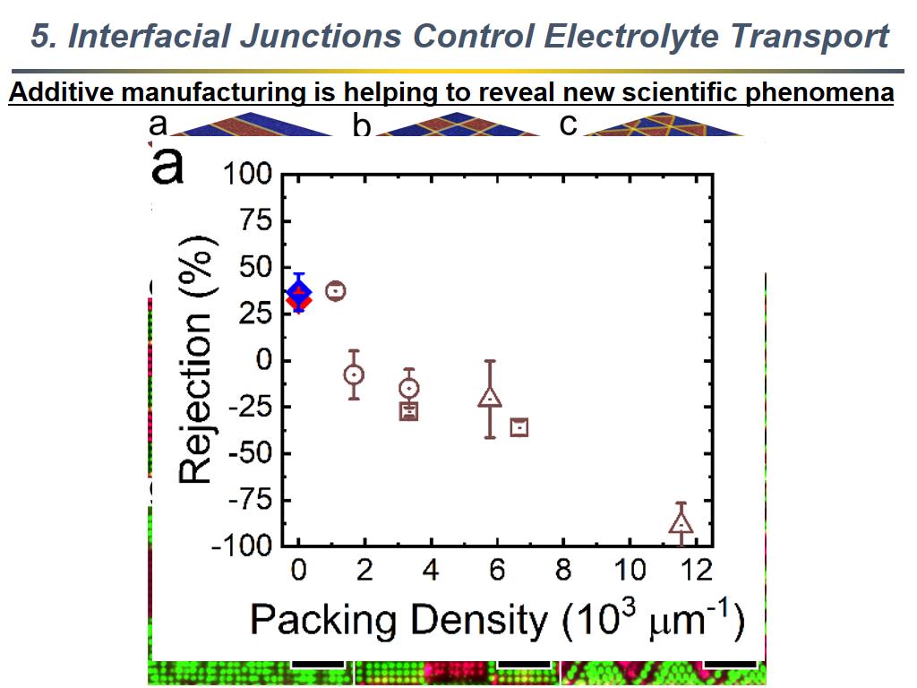 5. Interfacial Junctions Control Electrolyte Transport