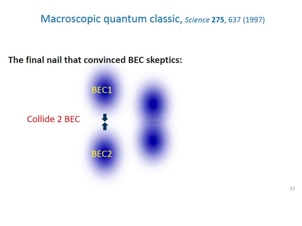 Macroscopic quantum classic, Science 275, 637 (1997)