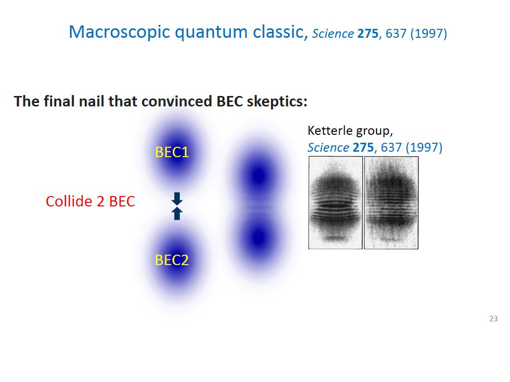 Macroscopic quantum classic, Science 275, 637 (1997)